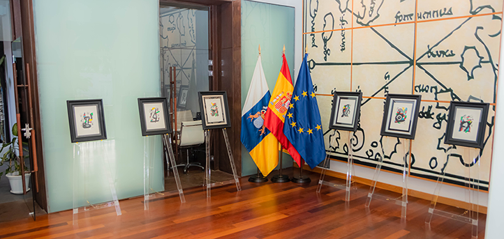 A Obra Cultural da FUNIBER e UNEATLANTICO organiza exposição de Joan Miró em Cabo Verde