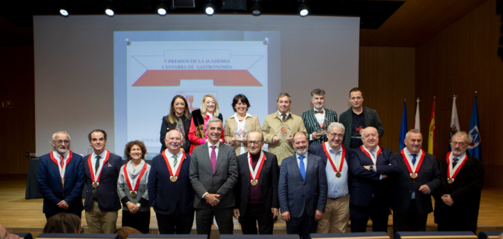 Salão da UNEATLANTICO recebe V cerimônia de entrega dos prêmios da Academia Cantábrica de Gastronomia