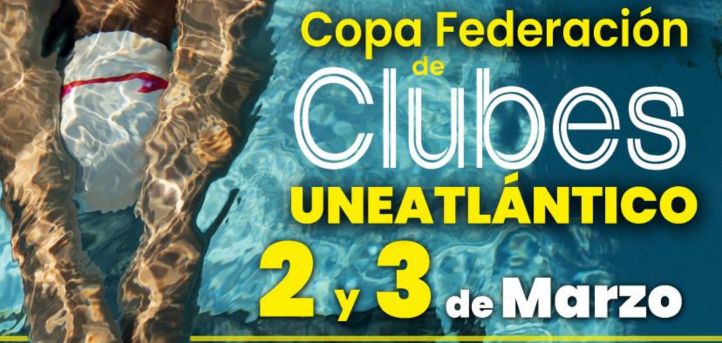 UNEATLANTICO patrocina XIX Copa da Federação de Clubes, um evento que reunirá toda a natação da Cantábria