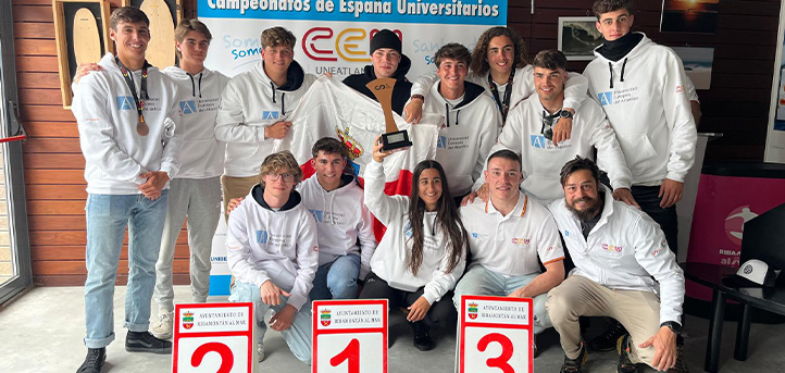 UNEATLANTICO destaca-se pela sua participação no Campeonato Espanhol Universitário de Surf