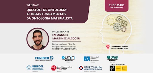 FUNIBER organiza o webinar “Questões de ontologia: as ideias fundamentais da ontologia materialista”