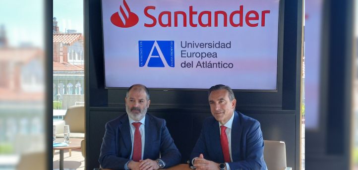 UNEATLANTICO e Banco Santander estreitam laços para promover a Cátedra de Inovação na Indústria de Alimentos