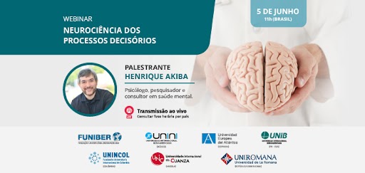 FUNIBER organiza o webinar “Neurociência dos processos decisórios”