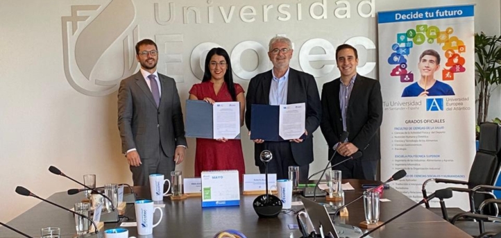 UNEATLANTICO assina um acordo de colaboração com a Universidade Tecnológica ECOTEC