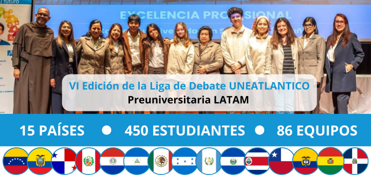 UNEATLANTICO lança a VI edição da Liga Panamericana de Debate Pré-Universitário.