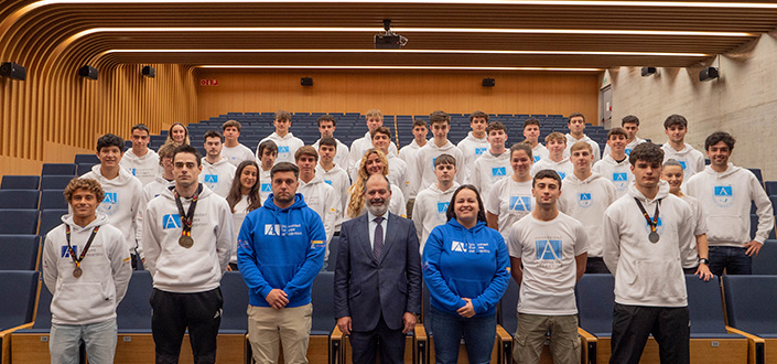 Alunos da UNEATLANTICO conquistam cinco medalhas em diferentes modalidades na competição universitária