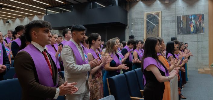 A UNEATLANTICO celebra com orgulho as cerimônias de formatura com as quais se despediu dos alunos da turma de 2024-2025