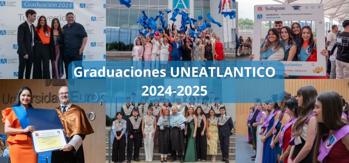 UNEATLANTICO celebra cinco cerimônias de formatura com a participação de alunos, familiares e professores