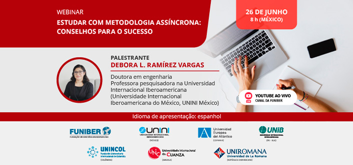 UNEATLANTICO organiza o webinar “Estudar com metodologia assíncrona: conselhos para o sucesso”