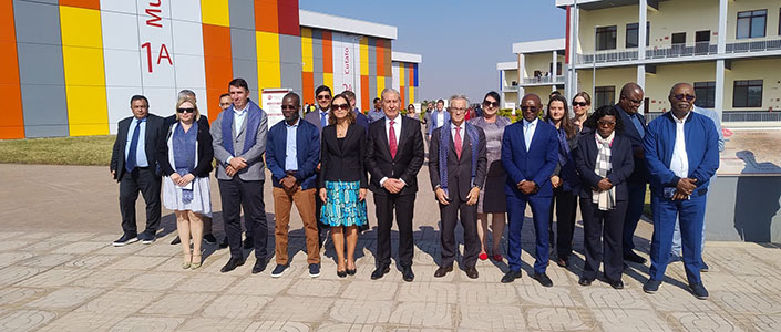 Ampla repercussão após a visita da embaixadora da União Europeia à Universidade Internacional do Cuanza, universidade irmã da UNEATLANTICO