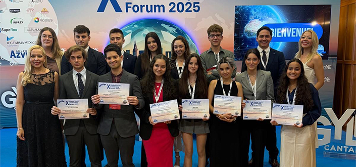UNEATLANTICO assiste e colabora na décima edição do Global Youth Leadership Forum 2025
