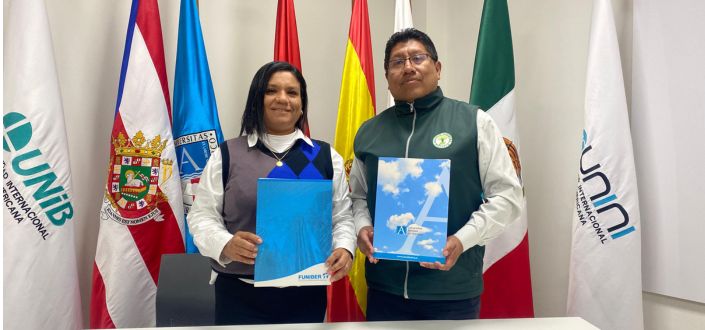 UNEATLANTICO e FUNIBER assinam um convênio com o Colégio Fielding para ampliar o acesso ao ensino superior