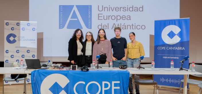 Cope transmite o seu programa em directo a partir da Universidade Europeia do Atlântico