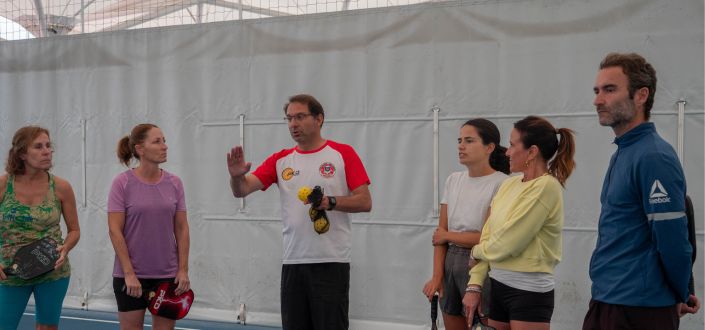 O SAFD da UNEATLANTICO organiza um workshop introdutório na Pickleball