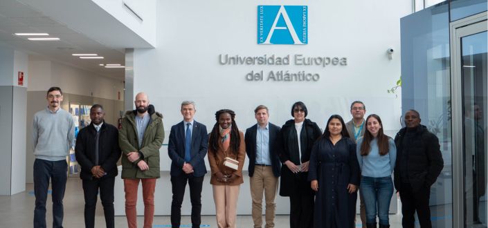 UNEATLANTICO lidera a reunião inaugural do projeto europeu Erasmus+ MAHINE para a formação de nutricionistas em Angola.