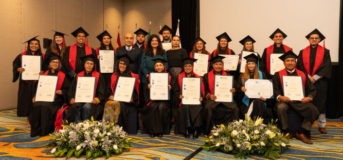UNEATLANTICO realiza cerimônia de entrega de diplomas a bolsistas no México