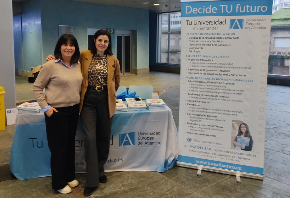 UNEATLANTICO participa da feira UNITOUR em Pamplona, Logroño e Vitoria-Gasteiz e segue seu percurso na semana seguinte