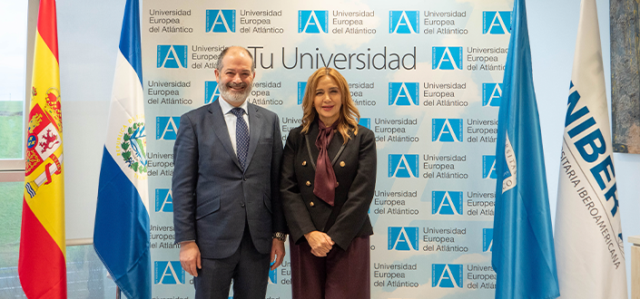 UNEATLANTICO recebe a visita da Embaixadora de El Salvador, Anabella Machuca, com a colaboração de FIDBAN e SODERCAN