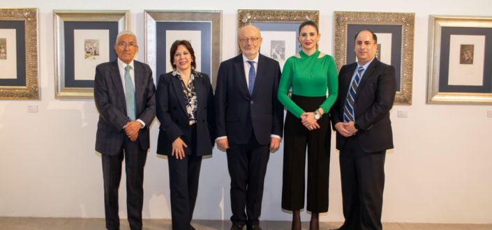 A Obra Cultural da FUNIBER e da Universidade Europeia do Atlântico inaugura na Bolívia a exposição “Del Capricho al Disparate” de Goya e Dalí