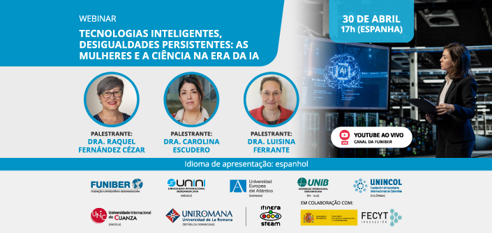 UNEATLANTICO promove jornada on-line sobre o papel das mulheres na ciência na era da IA