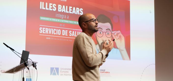 UNEATLANTICO organiza uma jornada sobre a organização do esporte na Espanha com especialistas do COLEF