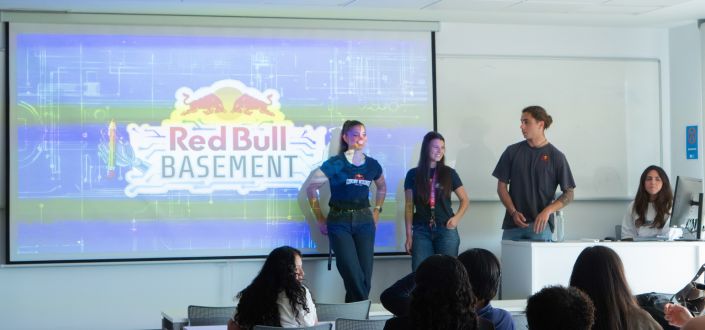 UNEATLANTICO incentiva os alunos a levar suas ideias para o “Red Bull Basement 2026”