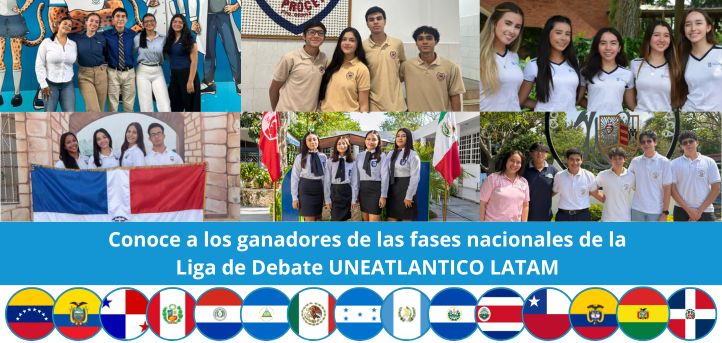Conheça os representantes dos países que participam da VII Liga de Debate Pré-universitário Pan-Americano da UNEATLANTICO