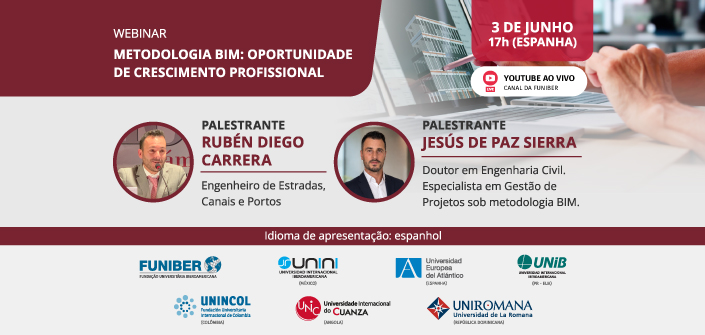 UNEATLANTICO organiza o webinar “Metodologia BIM: oportunidade de crescimento profissional”