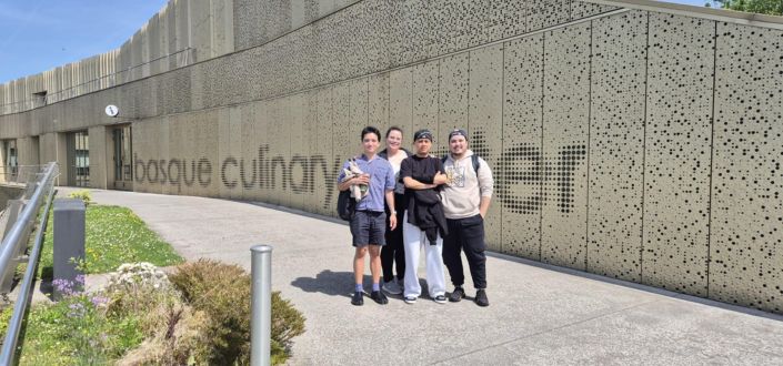 Alunos do curso de Gastronomia da UNEATLANTICO participam do EDA Drinks Summit 2026 no Basque Culinary Center